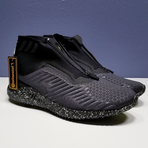 adidas alphabounce zip black